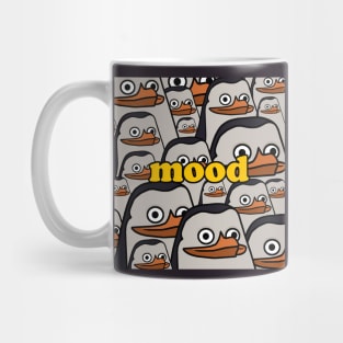 Mood penguins. Mug